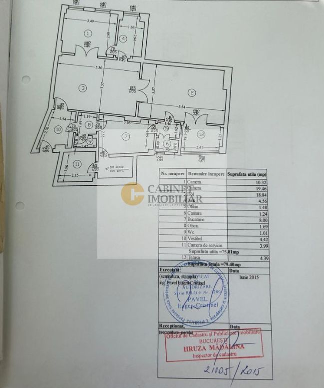 Bd Mihail Kogalniceanu - Facultatea de Drept | 3 camere  | Parter - Poză 10