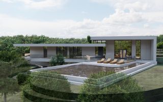 Teren de vanzare cu proiect de casa si piscina - Poză 5