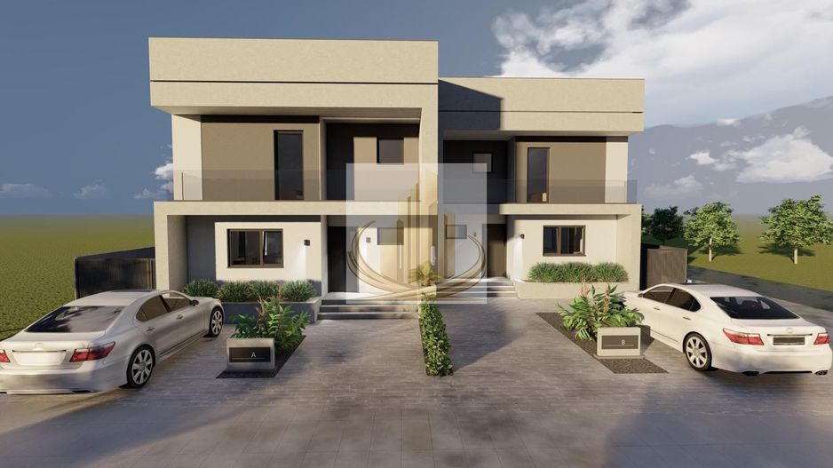 Duplex Săcălaz, 100 mp utili, 325 mp teren, 4 camere, P+1 - Poză 1