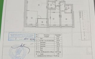 Vânzare apartament, 3 camere, Iancu Nicolae - Schiță 4