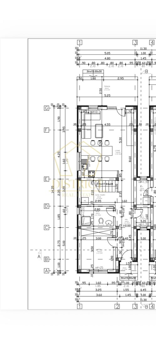 Duplex cu 4 camere, despărțit prin camera tehnica | Mosnita Veche | Lidl - Poză 14