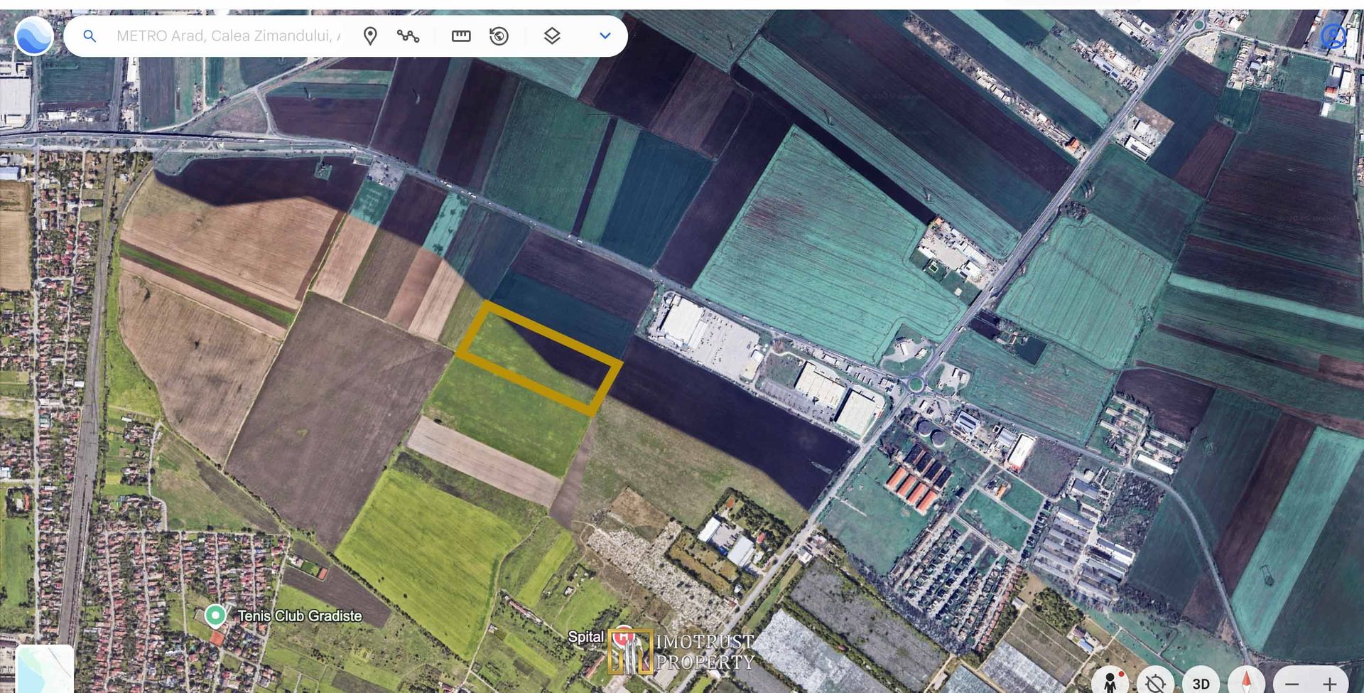 De vânzare Teren Intravilan 62.700 mp – Arad, Grădiște - Poză 4