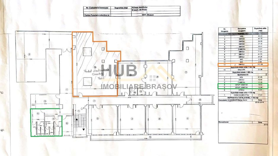 Spațiu de birou de închiriat – 112 mp utili, utilități incluse - Poză 8