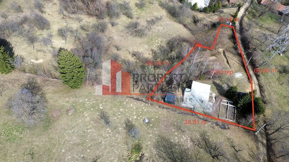 Teren 1.750 mp Bran – Poarta |Autorizatie si Fundatie | Utilități complete - Poză 1