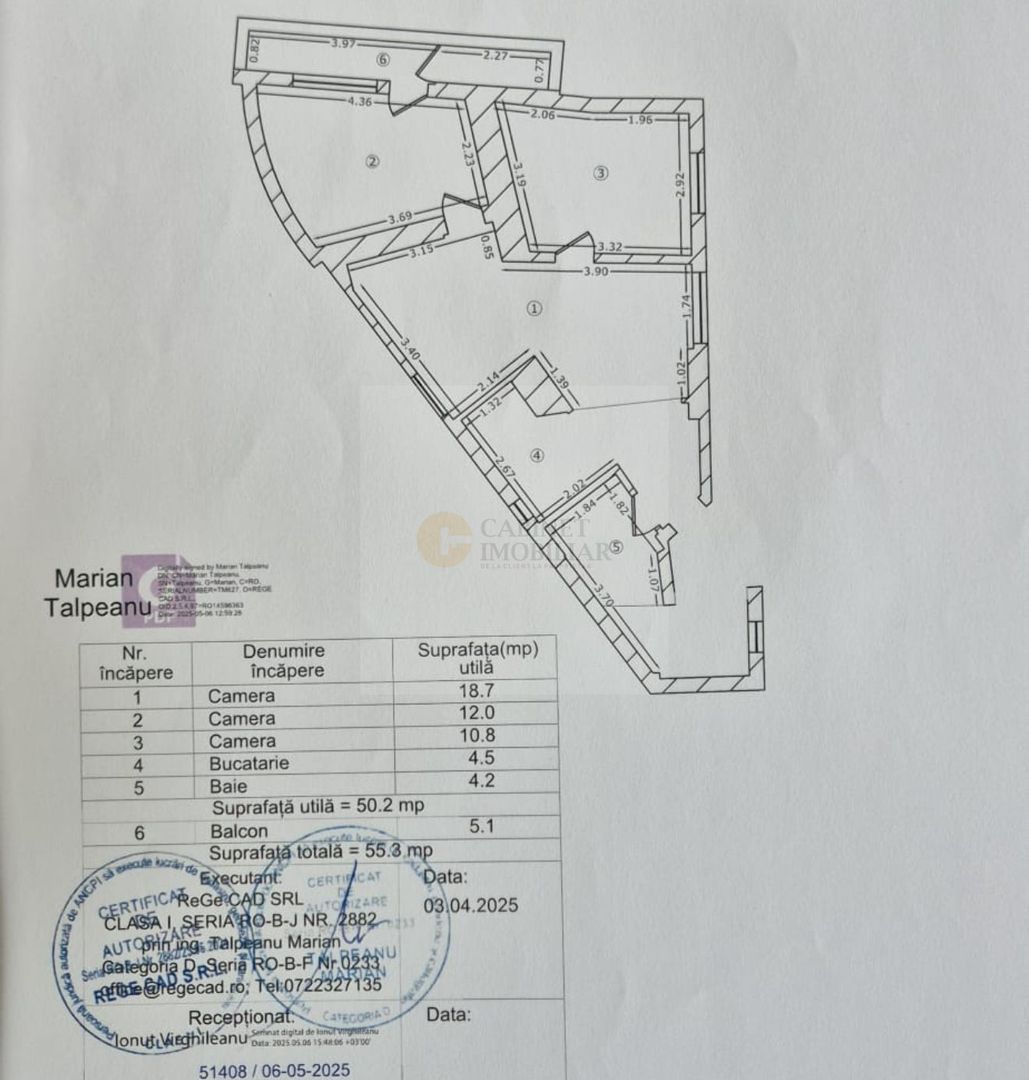 3 camere | Renovat | Bloc fără risc | Zona unirii | Aproape Metrou - Poză 10