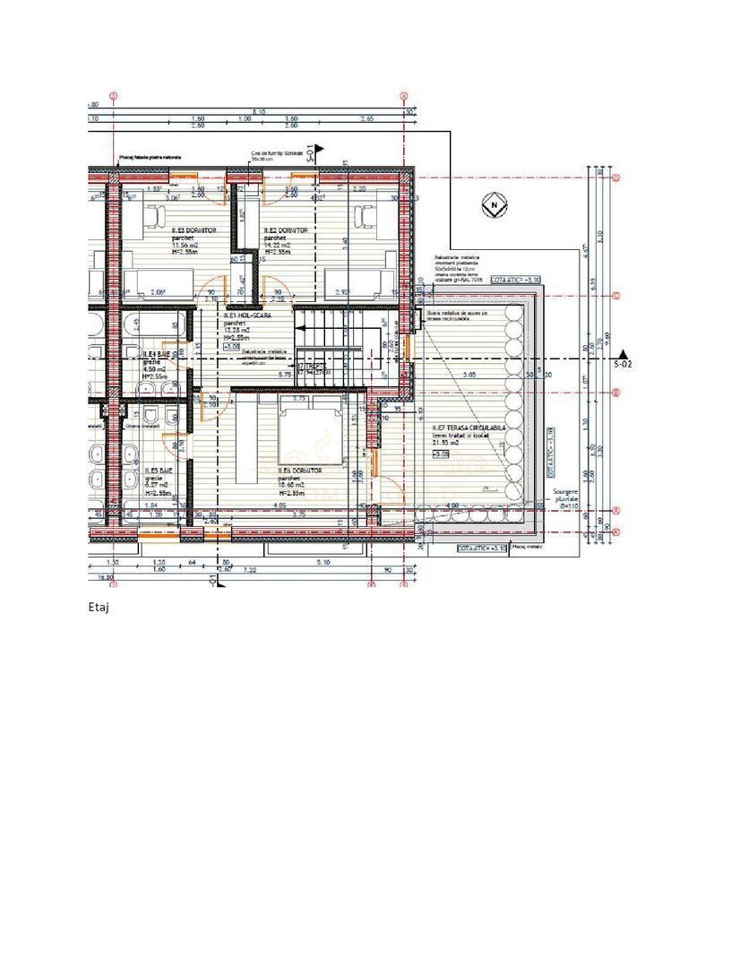 Duplex de vanzare Roata Faget - Schiță 21