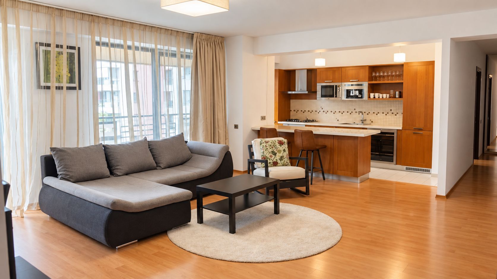For Rent | Spacious 3-Room Apartment | 114 sqm | Central Park - Poză 2