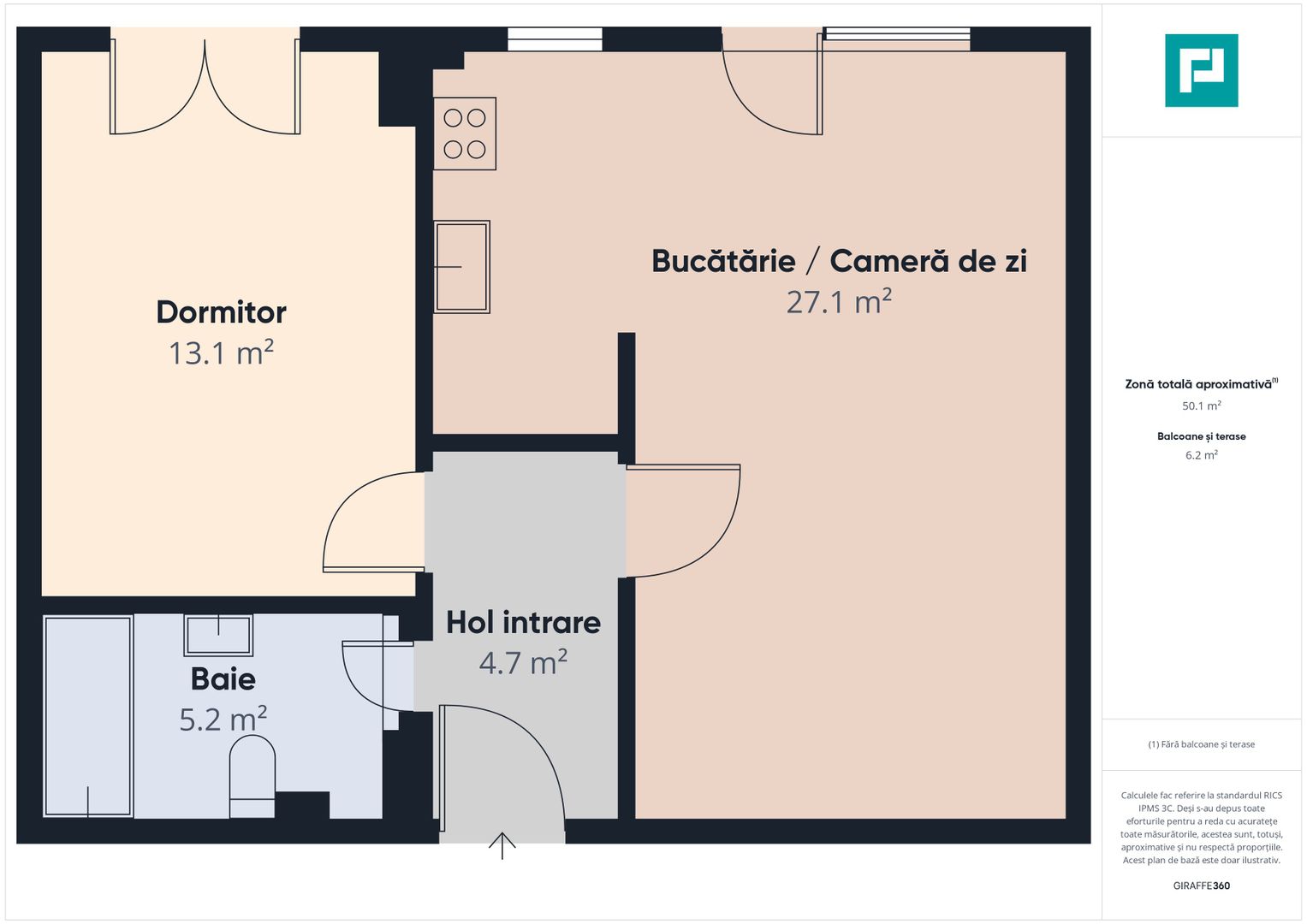 Apartament 2 camere | Etaj 1 | Zona Buziașului - Poză 9