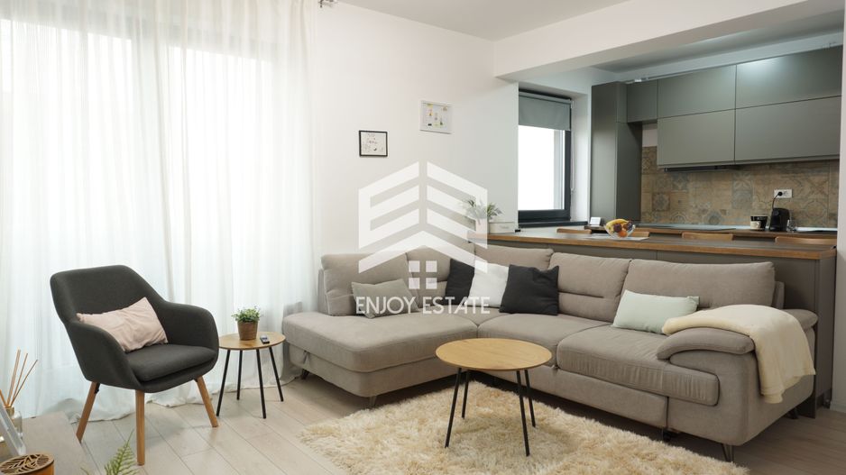 Apartament open space, etaj superior, mobilat si utilat modern - Poză 1