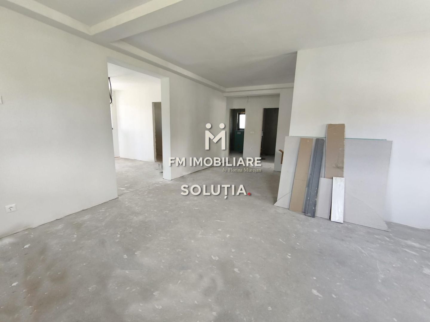 Casă nouă, semifinisată, 12 ari teren, Tăuții Măgherăuș! - Poză 10