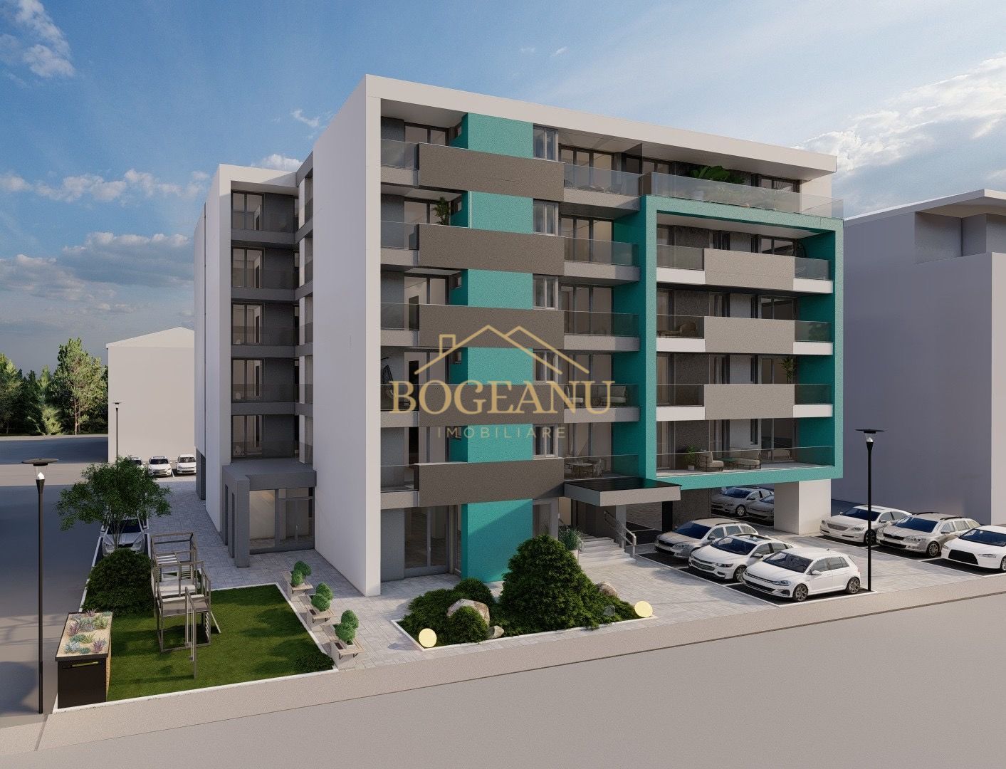 BG122-TEREN CU AC BLOC P+6 1550 MP-30 APARTAMENTE - Poză 2