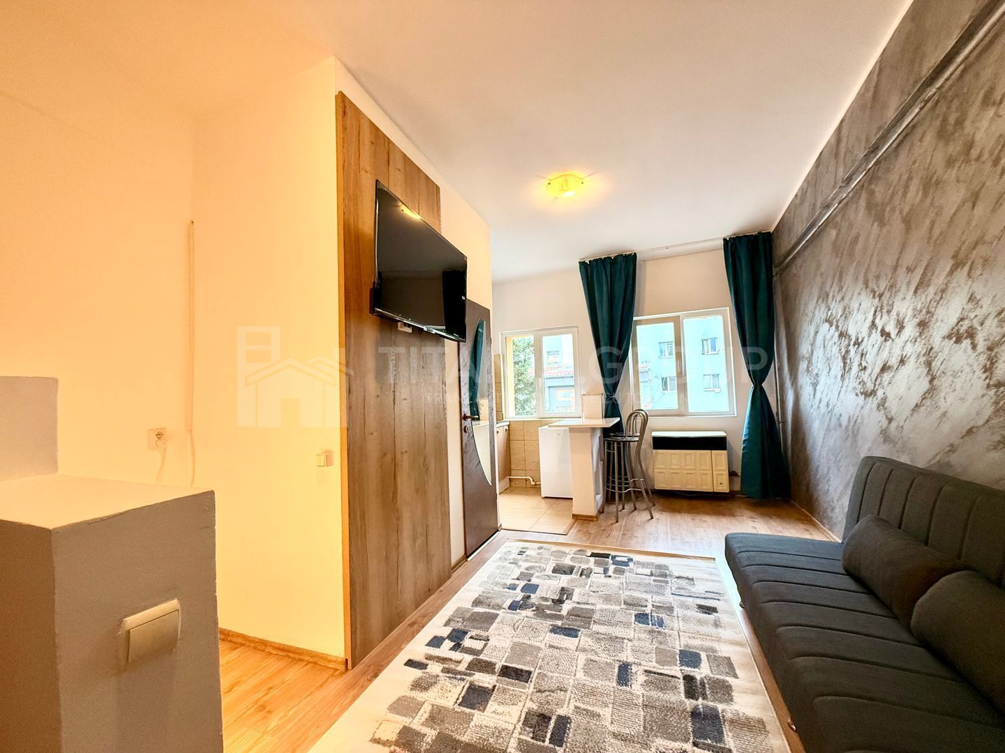 Garsoniera cocheta, mobilata si utilata - langa Afi Mall - Poză 3