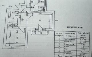 Apartament 2 camere Pantelimon - Baicului - Schiță 11