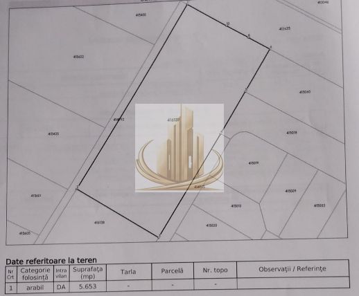 Teren Generos 5.653 mp – Dumbrăvița, Str. Gárdonyi Géza - Poză 1