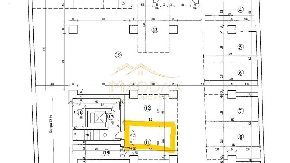 Apartament 3 camere // Loc parcare // Cartier Francez // Herastrau - Schiță 14