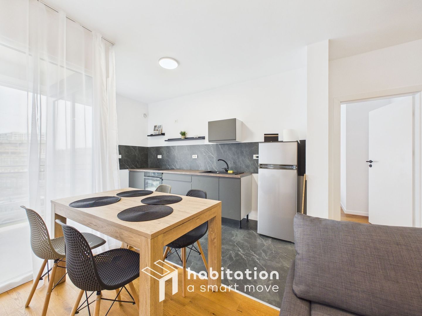 Apartament modern 2 camere – Nord One - Poză 9