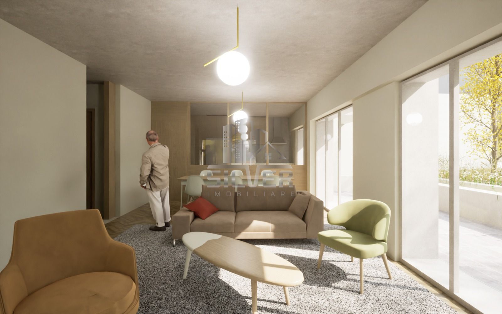 Apartament de lux cu Gradina, Terasa, Parcare subterana + Piscina - Poză 8