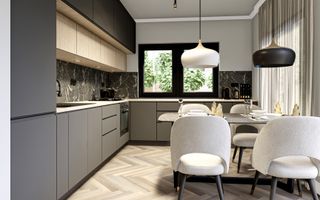 Casa individuala din caramida 4 camere Cartier Izvor Tarlungeni Brasov - Poză 2