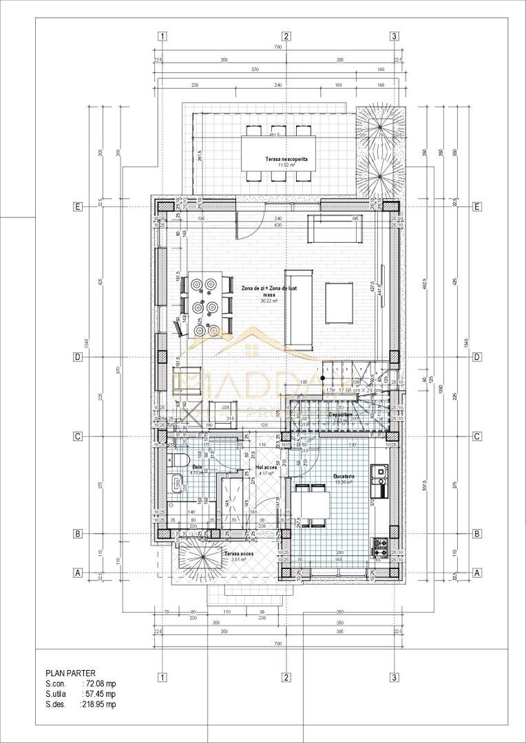 Vila moderna 6 camere // 190mp // teren 300mp / Tunari - Schiță 17