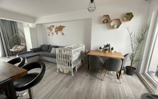 Apartament 2 camere Mobilat Utilat cu Terasa 50mp Th Pallady - Poză 3