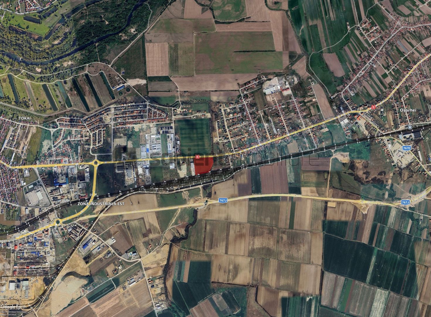 Sapient | Teren Investițional, Calea Clujului (E60), Oradea - Schiță 2