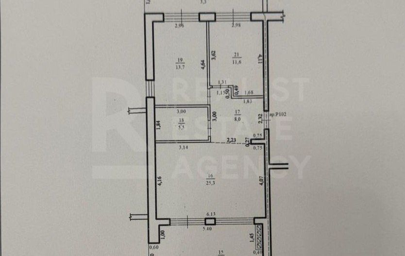 Vânzare, apartament tip Club House 75 mp, str. Circului, Rîșcani - Schiță 16