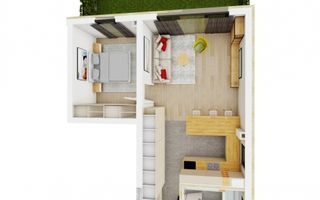 Bloc finalizat. Finisaje superioare. Loc de parcare. - Poză 8