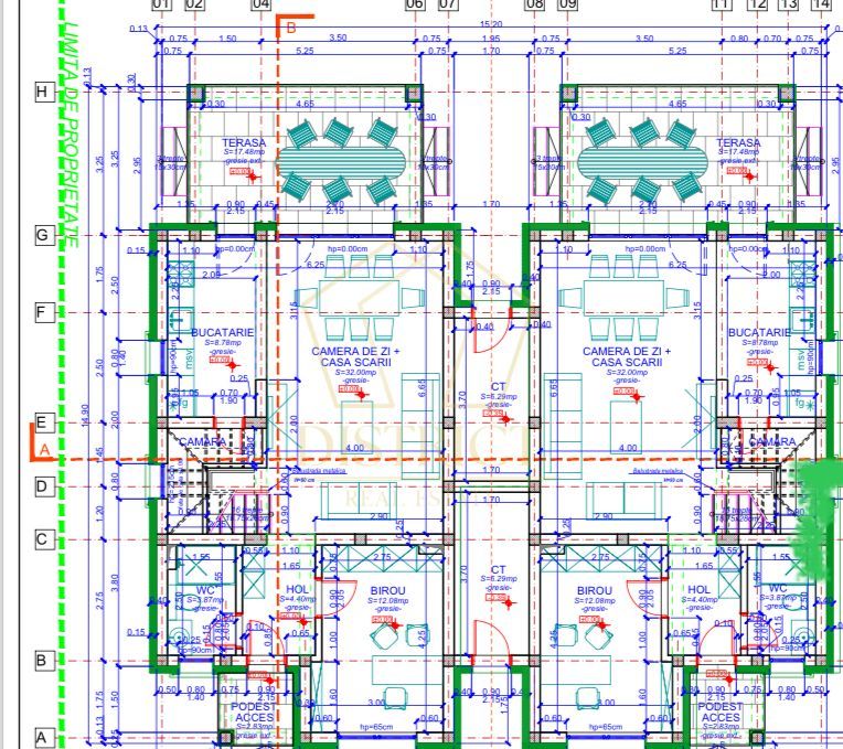 Duplex modern cu 5 camere despartit prin camera tehnica I Mosnita Noua - Poză 9