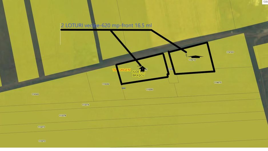 Teren cartier Izvor langa Brasov - Poză 3