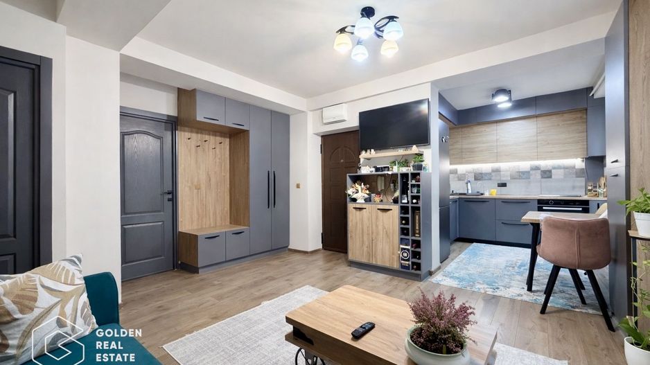 Apartament  cu3 camere mobilat si utiltat Giroc - Poză 1