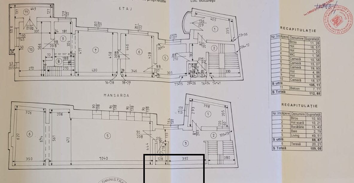 SPATIU BIROURI | ATELIER | SHOWROOM | 200MP - Schiță 15