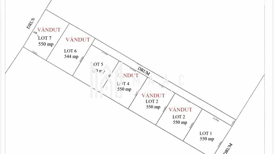 Parcele de Teren | Extravilan | 500 MP | Cabană AFrame | Tocile - Poză 2