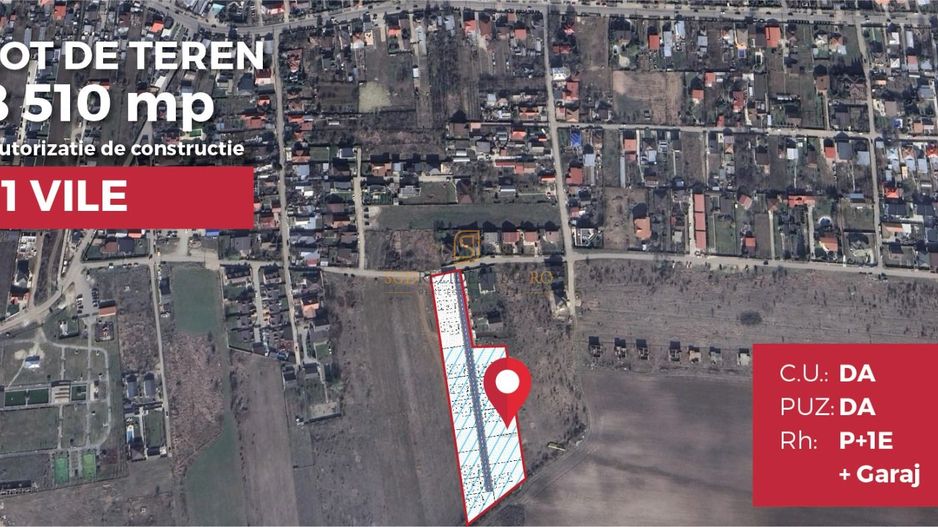 Vanzare teren cu autorizatie, 11 vile exclusiviste, Corbeanca, Ilfov - Poză 2