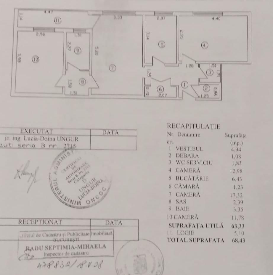 Apartament 3 camere, 2 băi, loc de parcare – Dristor, la 3 minute de m - Poză 10