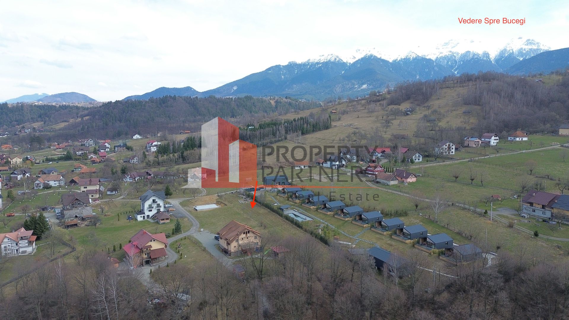 Teren intravilan 2.256 mp Bran – Podul Șimonului  |  Ideal cabane | Vedere Munte - Poză 6