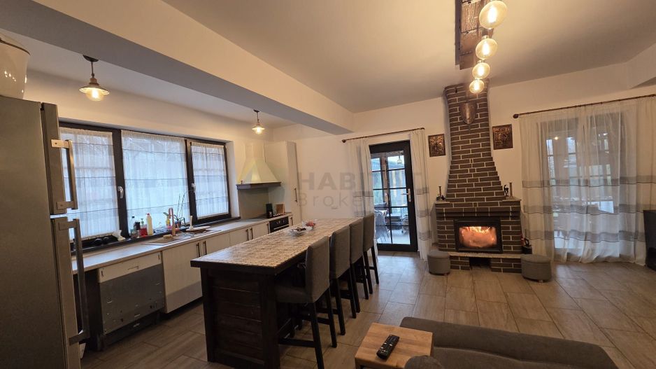 Casă unicat, stil american, 4 camere, garaj, teren 450 mp – Tunari - Poză 14