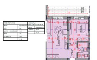 Studio 2 camere 51 mp -  Pallady, Oferta Parcare, Comision 0% - Schiță 9