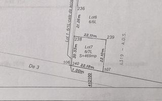 469mp Intravilat-Carcea-Zona noua de case-Apa-Curent-Gaze-Cnalizare - Poză 5