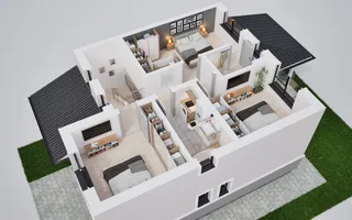 Casa tip duplex - 306 mp teren - Sura Mica - Poză 14