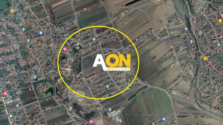 Teren 450 mp, deschidere la doua strazi, Orizont - Poză 3