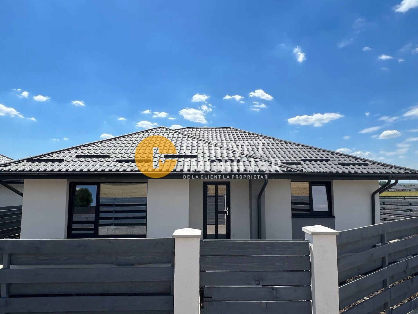 Casa individuala - complex PREMIUM - PLACA beton - 440mp teren - Poză 2