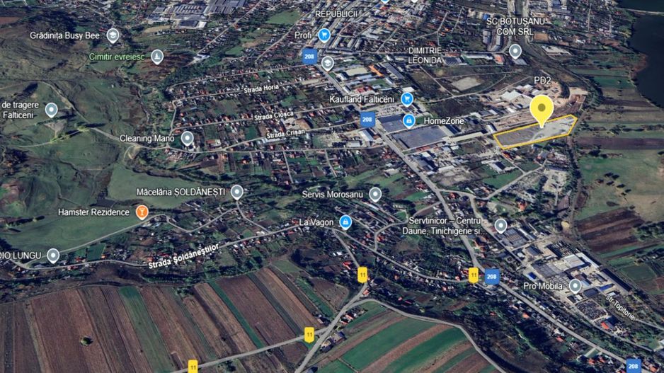 Teren intavilan Falticeni - Poză 3