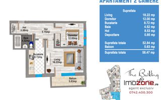 GORJULUI - 10 MIN METROU, 2 CAMERE, DECOMANDAT, BLOC  NOU, COMISION 0% - Poză 1