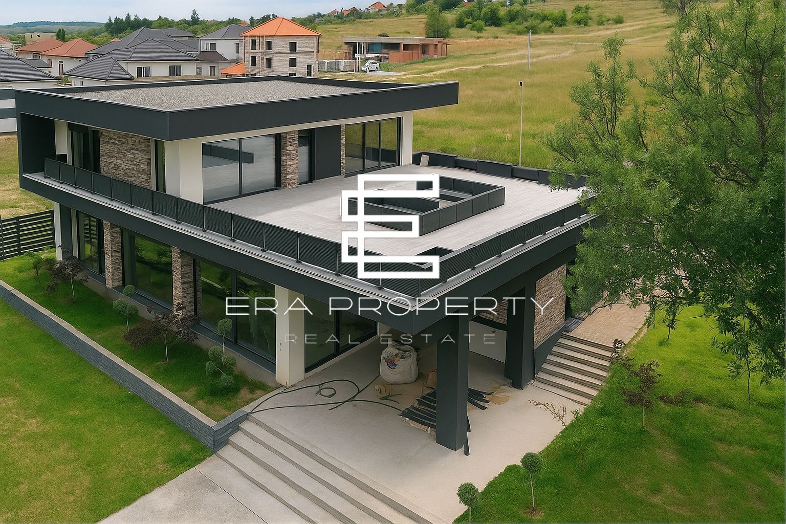 Casa individuala teren 1200mp, Cisnadie zona Magura - Poză 4