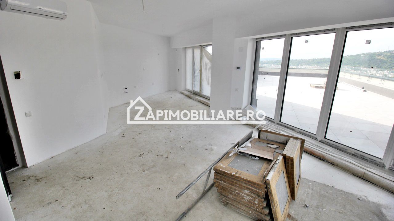 Penthous 3 cam,2 băi, bloc nou 221mp.terasa 116mp.zona Tudor - Poză 8