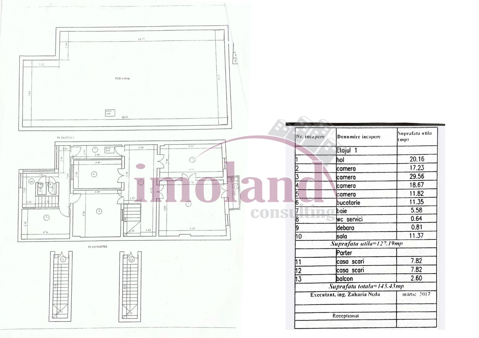 Apartament spectaculos de 4 camere într-o vilă cu farmec istoric pta Victoriei - Poză 19