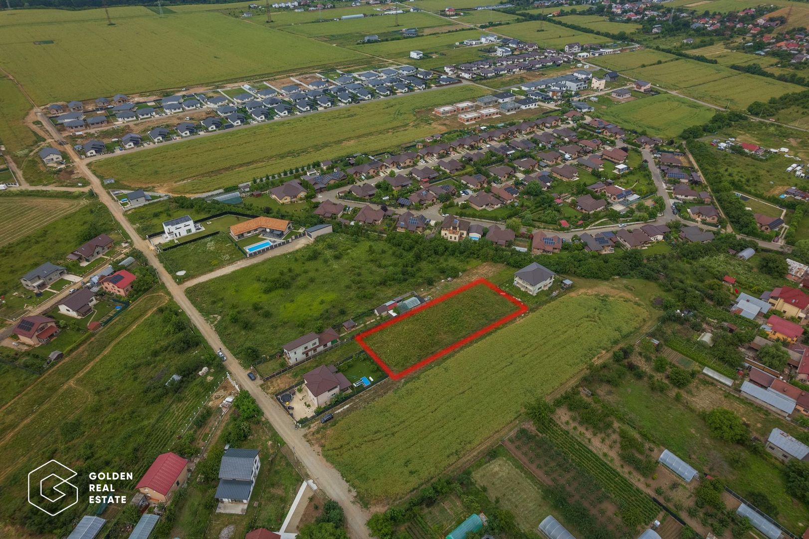 Teren construibil Balotesti, Str. Orhideelor,  1240 mp - Poză 1