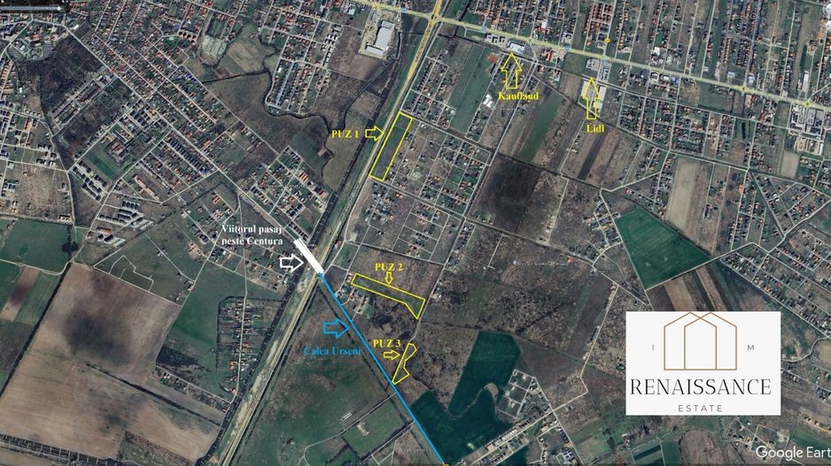 PUZ aprobat 6159mp Mosnita Noua, Calea Urseni - 80 apartamente - Poză 2