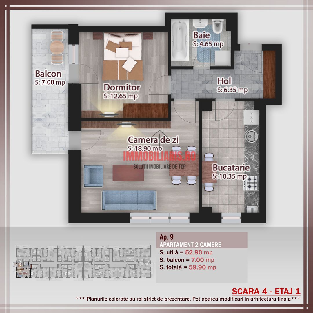Theodor Pallady-Metrou - Incalzire in Pardoseala - Direct Dezvoltator - Schiță 2