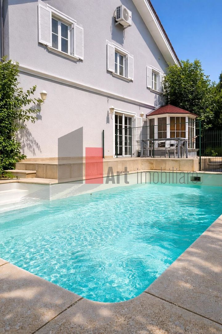 VILĂ PREMIUM (Premium Villa) DE ÎNCHIRIAT CU PISCINĂ ZONA IANCU NICOLAE/PIPERA - Poză 1